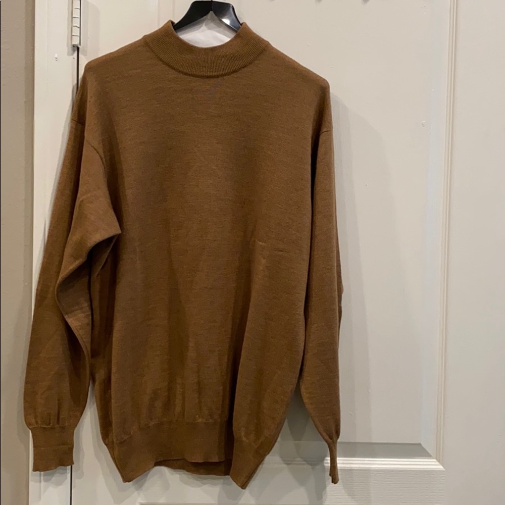 MENS BROWN SWEATER MADE IN ITALY SIZE MEDIUM🤎🇮🇹